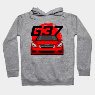 Front Red G37 JDM Hoodie